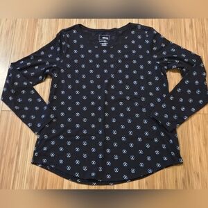 Sonoma Goods For Life Black and White Patterned Top